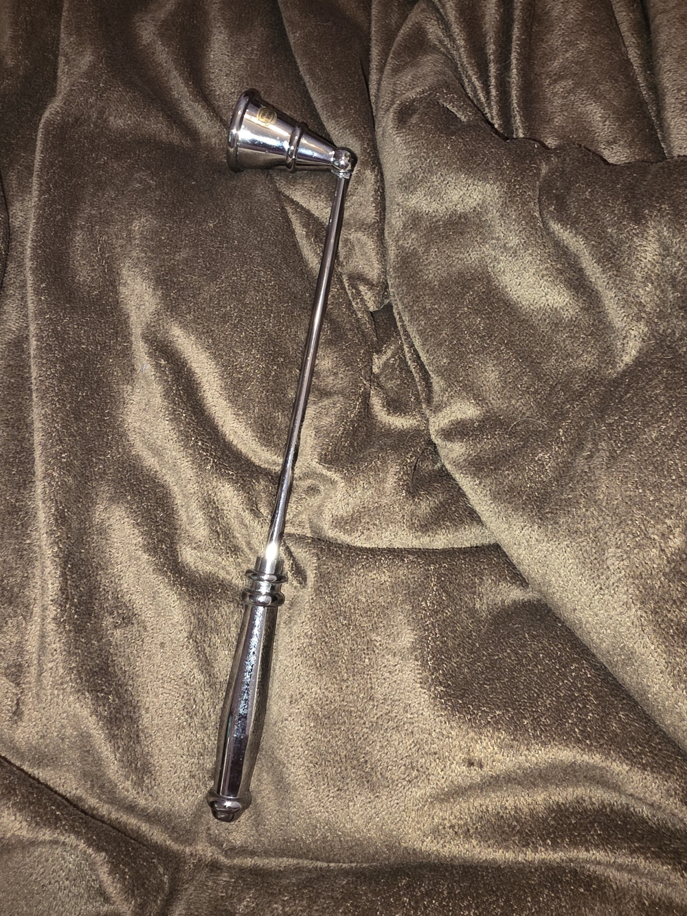 Vintage Silver Candle Snuffer